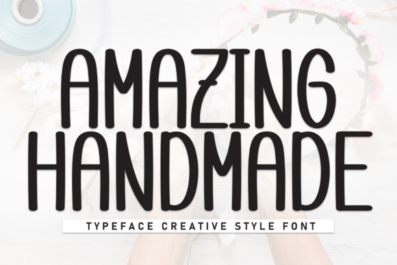 Amazing Handmade Typeface for Crafters and Sellers
