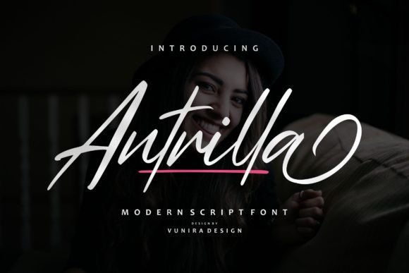 Antrilla - Modern Script Font Review