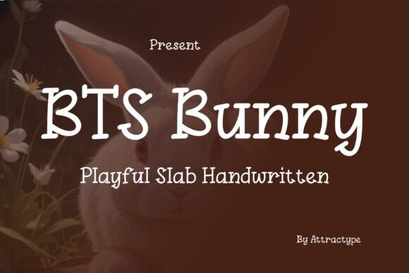 Bts Bunny: A Playful Handwritten Font for Modern Web Design