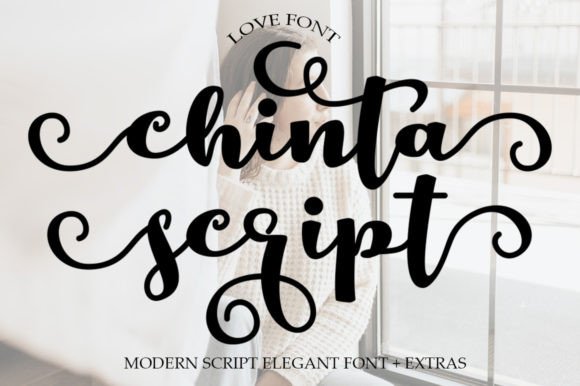 Chinta Typeface: Elevating Editorial Design with Handwritten Elegance