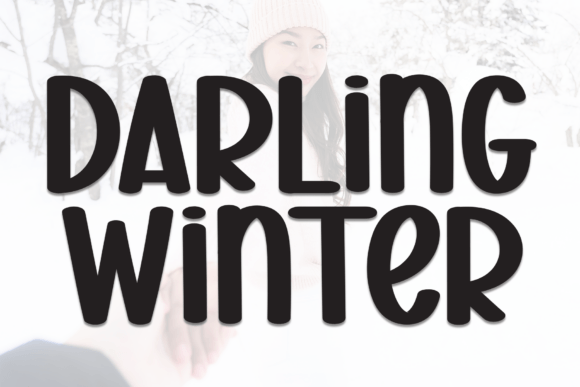 Darling Winter: A Bold Script Typeface for Modern Web Design