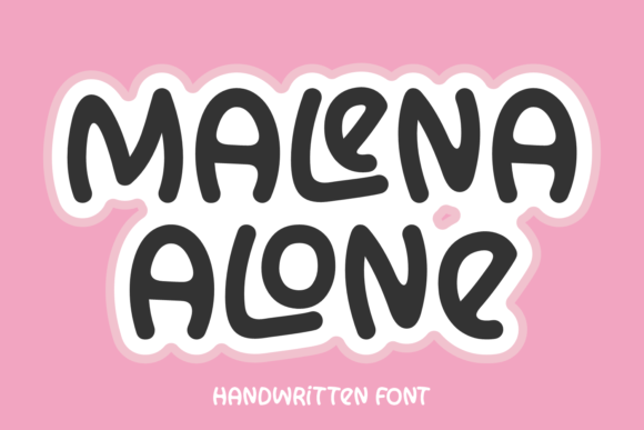 Malena Alone: The Bold Font That Elevates Campaign Design