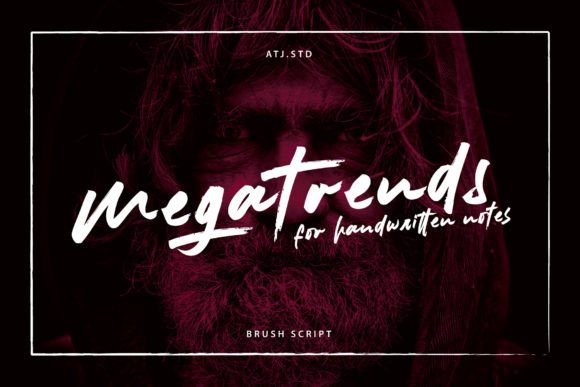 Megatrends Font for Handmade Creations