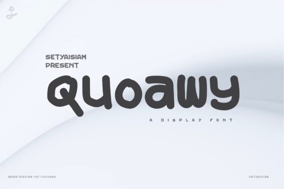 Quoawy: A Script Font for Modern Branding and Design