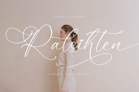 Ralsihten: A Luxury Script Font for Elegant Craft Projects