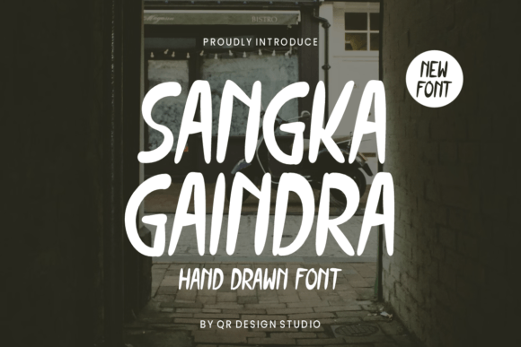 Sangka Gaindra Font for Bold Campaign Design