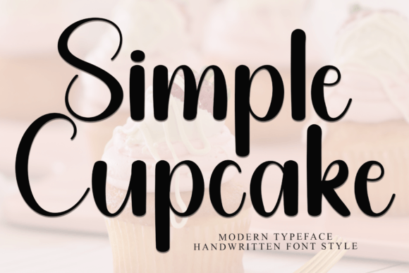 Simple Cupcake: The Elegant Typeface for Polished Brand Visuals