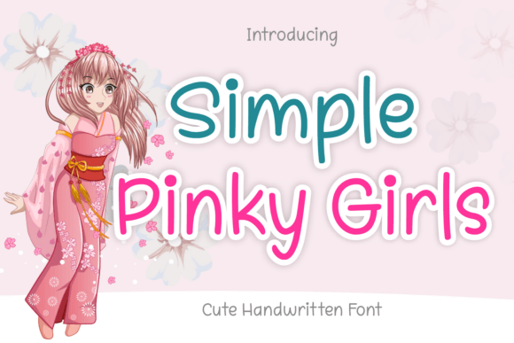 Simple Pinky Girls: A Playful Handwritten Font for Branding