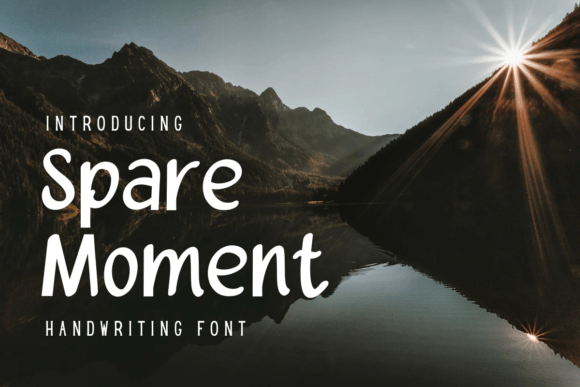 Spare Moment: A Typography Choice for Thoughtful Design