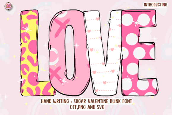 Sugar Valentine Blink for Romantic Campaigns