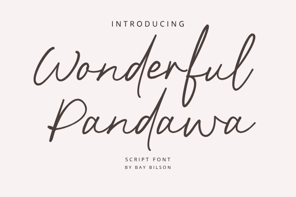 Wonderful Pandawa Script Font Review