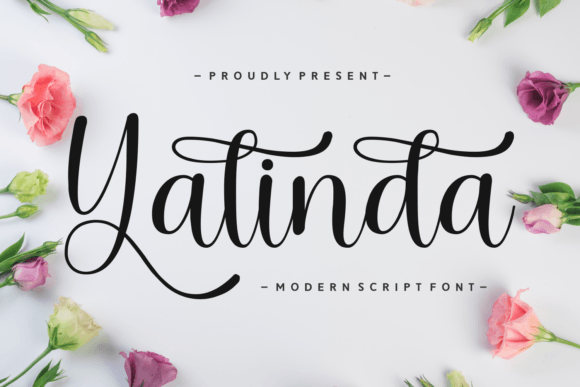 Yalinda: Elevating Editorial Design with Modern Script Typography